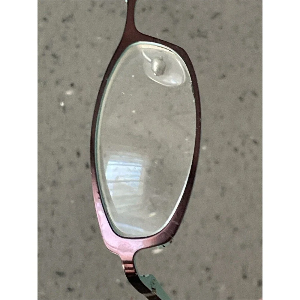 RELIC 7410 EYEGLASSES FRAMES ONLY 68W 47-17-130 blue purple bronze full rim